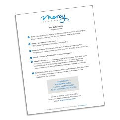 How to Participate - One Dollar for Life