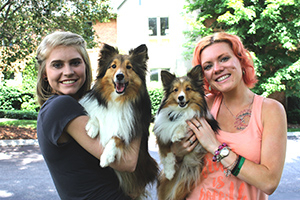 Dog Moms Kirsten and Jennah