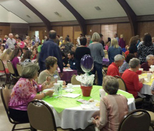 A full house to support Mercy Monroe