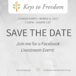 Keys to Freedom Launch Party Hosting Made Easy