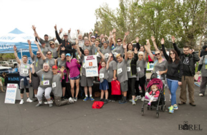 Team representing Destiny Community Center at Run for Mercy (Roseville, CA 2017)