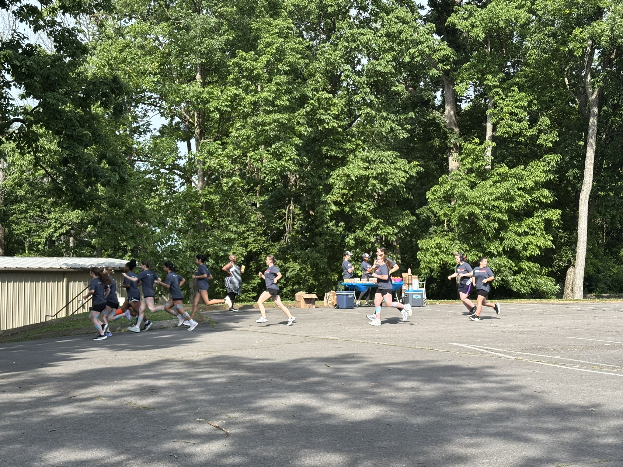 1 – Running at the start