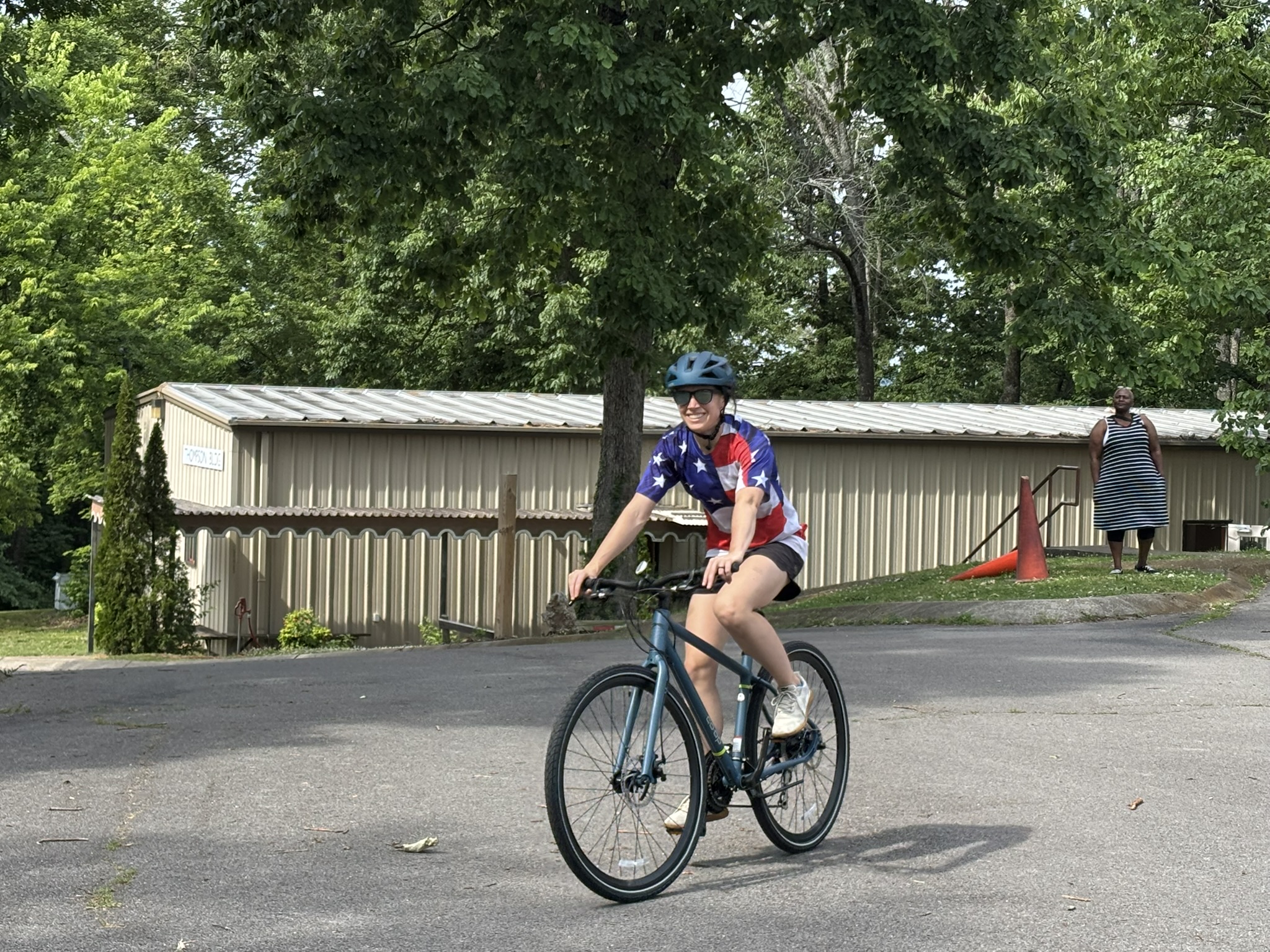 3 – Erin on Bike